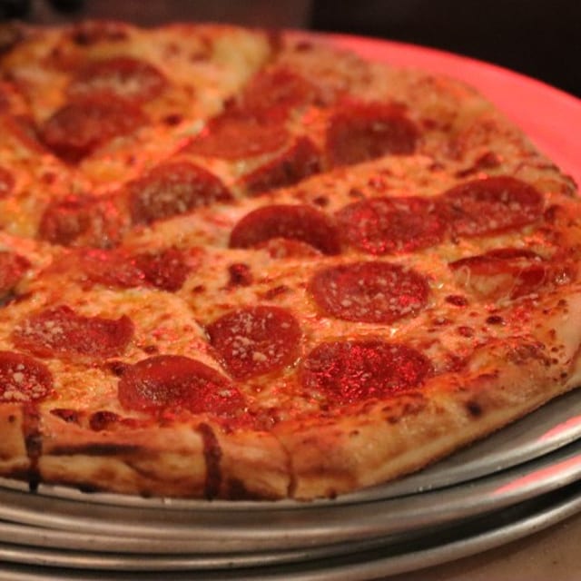 Americano Pepperoni Pizza.