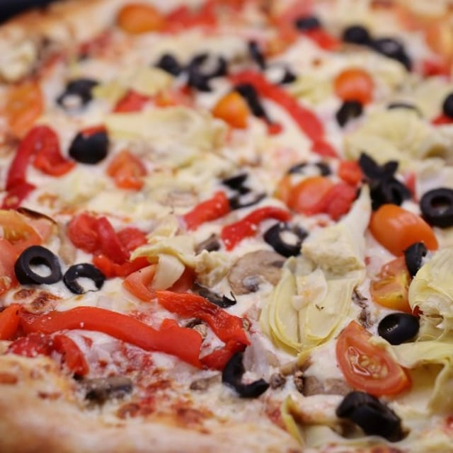 Vegetariana Pizza.