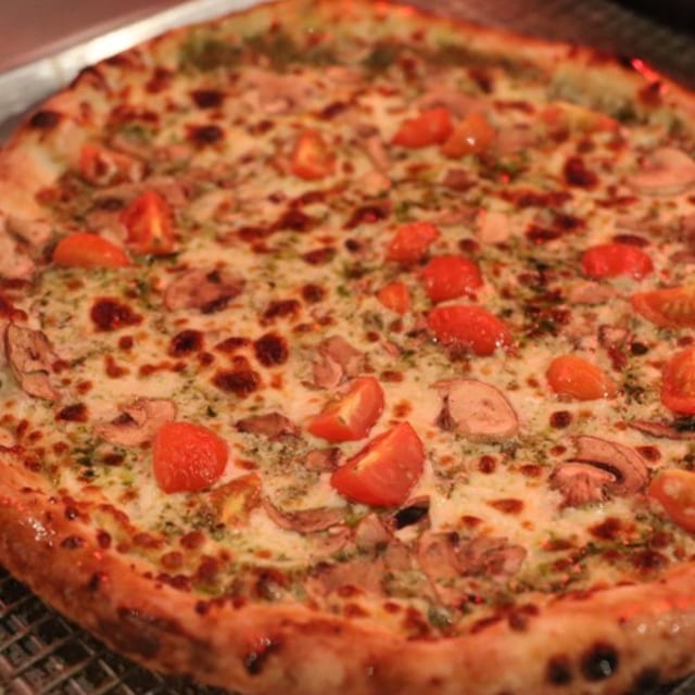Pesto Pizza.